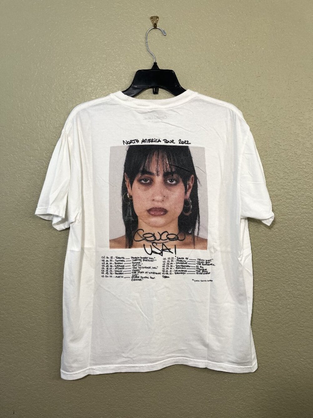 Coucou Chloe USA Tour T-shirt Large